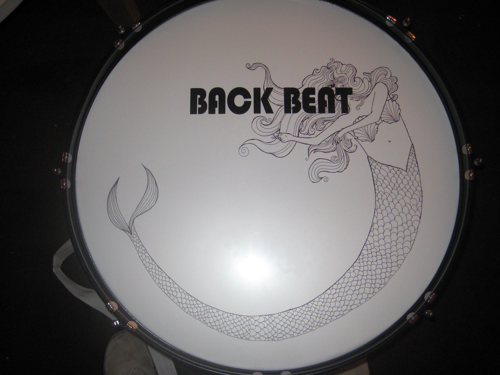 proud valletta\'s bass drum - front